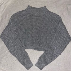 Size xs hollister waffle knit mock neck sweater